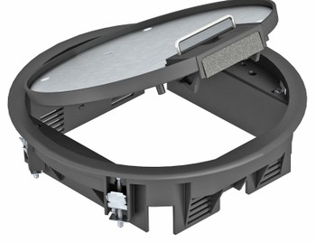 Лючок GESR4U (универсальный) для 6 розеток Modul45 (для 2xUT3 арт. 7408723) полиамид, серый