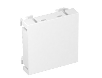Заглушка 1 модуль Modul45, 45х45 мм, белая