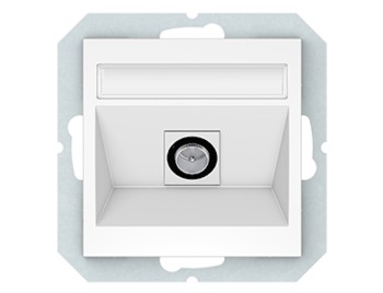 РОЗЕТКА АНТЕННАЯ конечная (TV), без рамки - 4779101118094