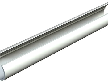 Труба пластиковая жесткая Quick-Pipe, IP 44, M16, св серый, длина 2 м