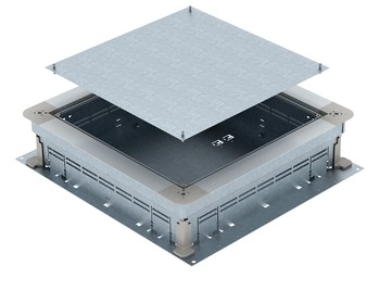 Монтажное основание UZD350-3 (толщина пола h=115-170 мм) 510x467x115 мм (сталь)
